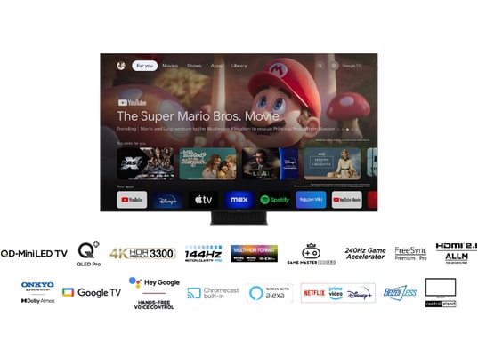 Télévision TCL Mini LED 4K 164CM 65C855