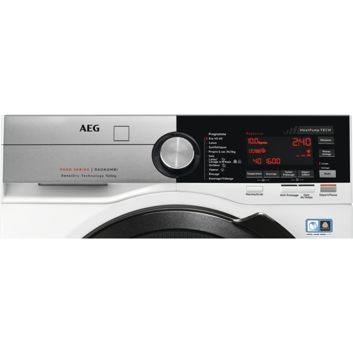 Lave-linge séchant AEG  L9WSR162C Reconditionné
