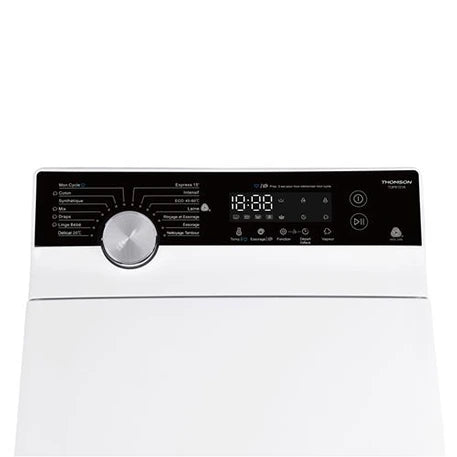 Thomson TOP8131A – Lave-linge top 8 kg