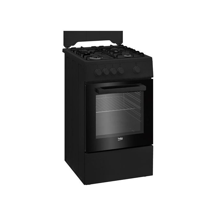 Gazinière - BEKO - FSG522DBC - 4 foyers gaz - Thermocouple