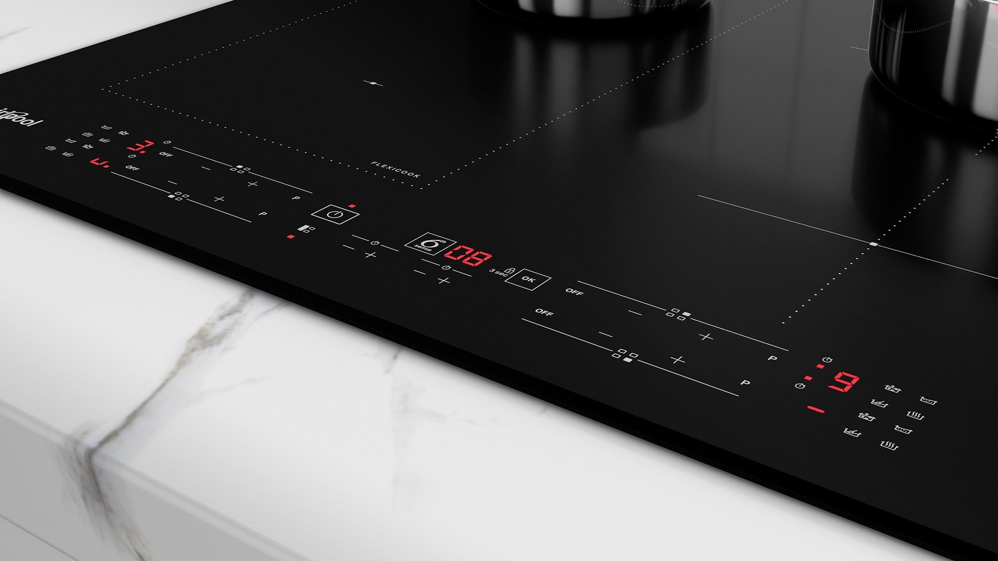 Plaque de cuisson induction WHIRLPOOL 60 cm